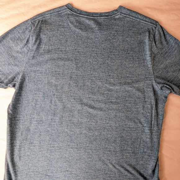 ☀️Hollister EUC Logo Icon Crew young men's T-shirt Large turquoise teal blue - Picture 9 of 13
